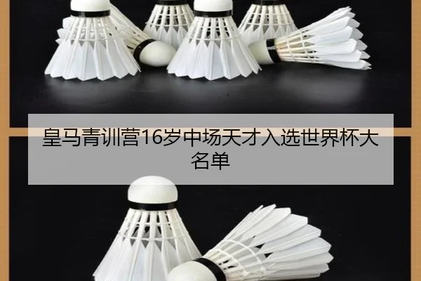 皇马青训营16岁中场天才入选世界杯大名单